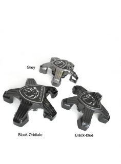 Peugeot Ahtapot Jant Göbeği Black Blue Takım